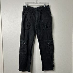 We The Free Free People Marx Slouchy Cargo Jeans Women's 27 Y2K Grunge Baggy